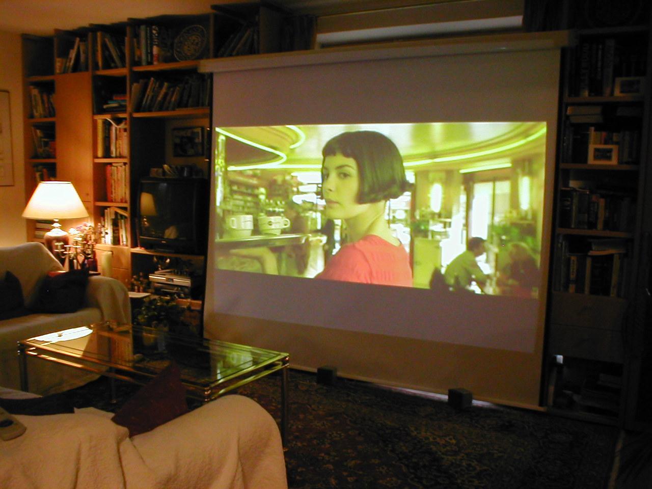 Film dia leinwand kino leinwand system motorisiert groß