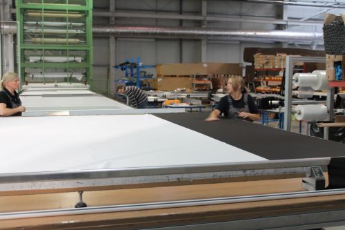 Leinwand Produktion